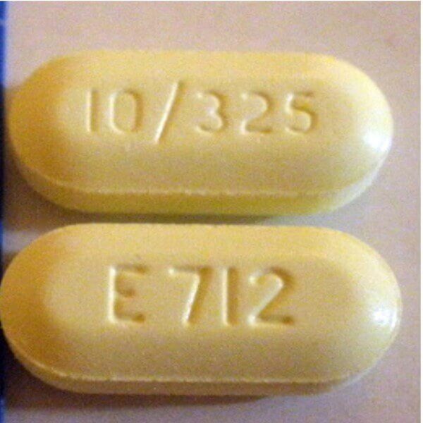 Percocet 10/325 Mg E712